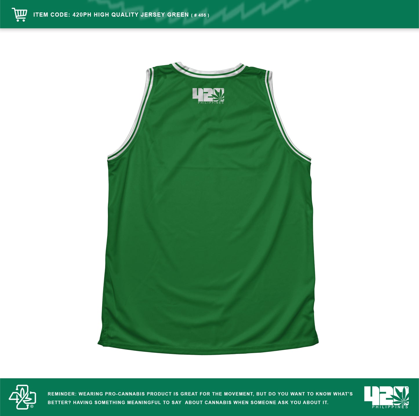 420 PH HQ Jersey (Green or White)