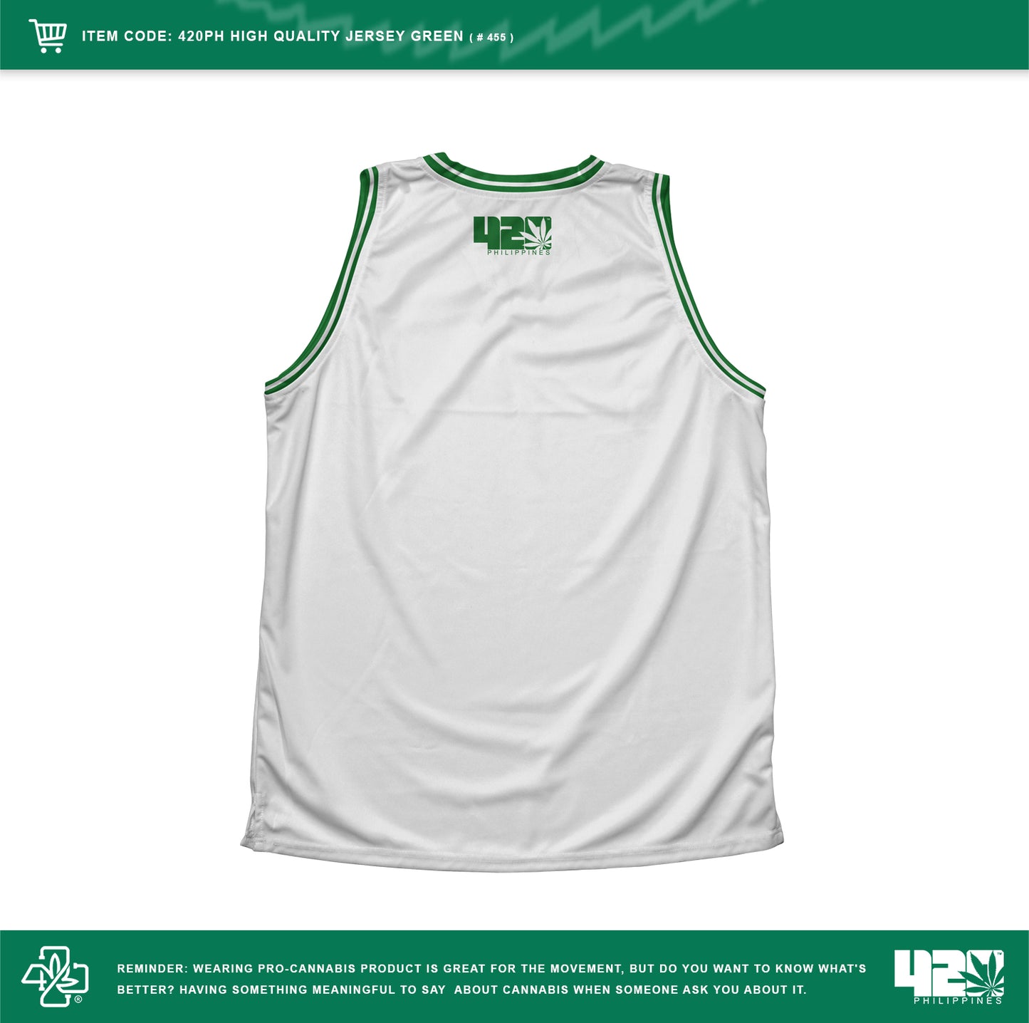 420 PH HQ Jersey (Green or White)