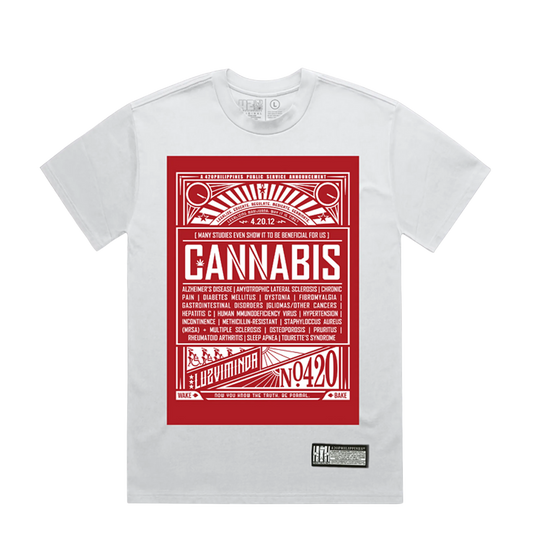 "Red Frame Cannabis" Shirt