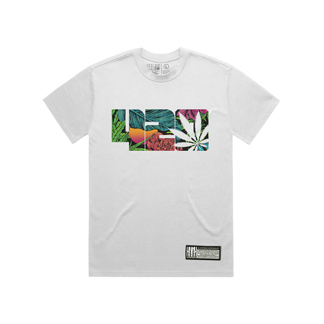 420 PH "Tropical" Shirt (White)